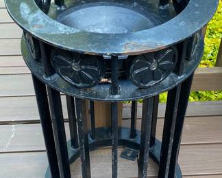 Large Cast Iron Ashtrays