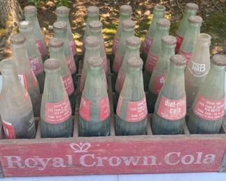Wooden RC Cola Crate