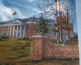 Small "The Learning Place" Print by Kitty White