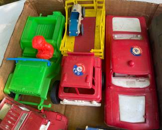 Vintage Plastic Vehicles