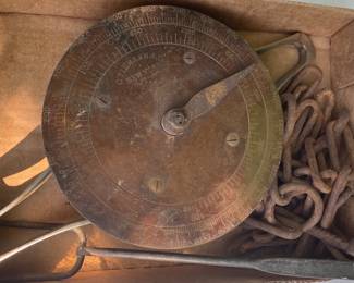 Old Brass Tiemann & Co. Scale