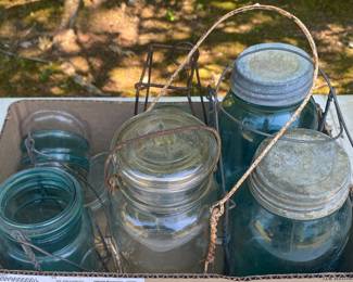 Blue Ball Jars
