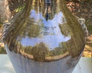 A.V. Smith Folk Art Pottery Pitcher