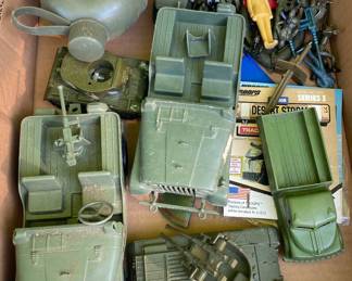 Vintage Plastic Army Toys