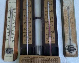 Old Thermometers