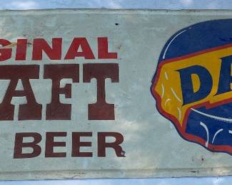 Dad's Original Draft Root Beer Sign
