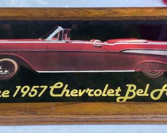 1957 Chevrolet Bel Air Sign