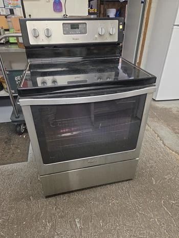 Whirlpool stove electric