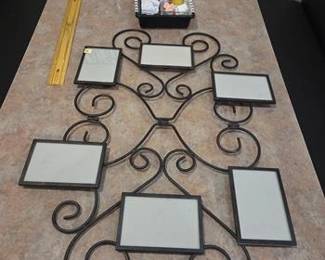 Wall photo collage holder