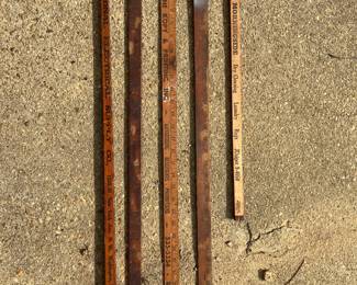 Wooden Yard Sticks