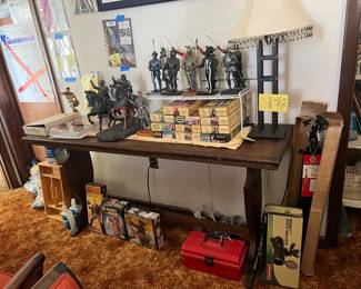 Aurora Models, Sofa Table, Lamp & More
