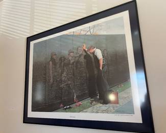 Vietnam Veterans of America “Reflection” Framed Print,