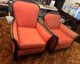 His & Hers Easy Chairs
