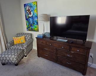 Ethan Allen Dresser with Desktop