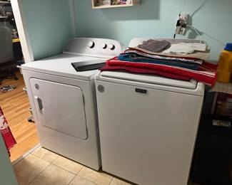 Whirlpool Dryer and Maytag Washer