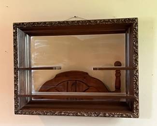 1962 mirror with shelves