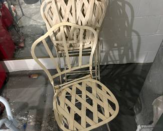 iron folding chairs