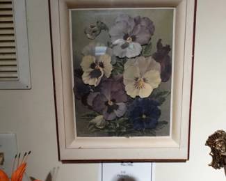 This One is 3-D in shadow  box Frame