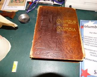 columbus & Columbia Published in 19-893 For the Columbian Exposition w/ More than 500 Etchings, Maps, etc