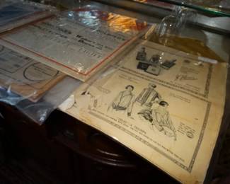 VintageMfg Catalogues on Glass Art & More