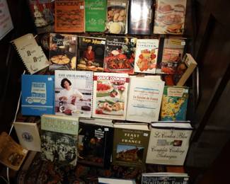 cook BOoks From Last Sale on Stiars now at 1/2 off