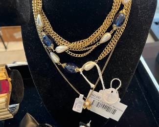Faux Pearl Necklace