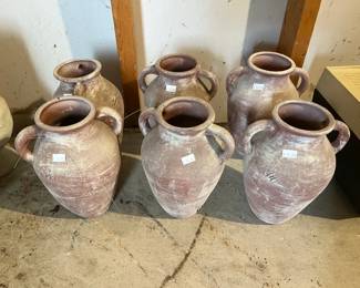 Pottery vases 