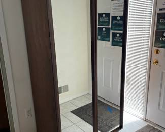 CB2 Reflection Mirrored Armoire