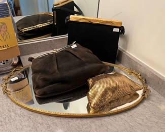 Mirrored Tray, Women's Handbags 