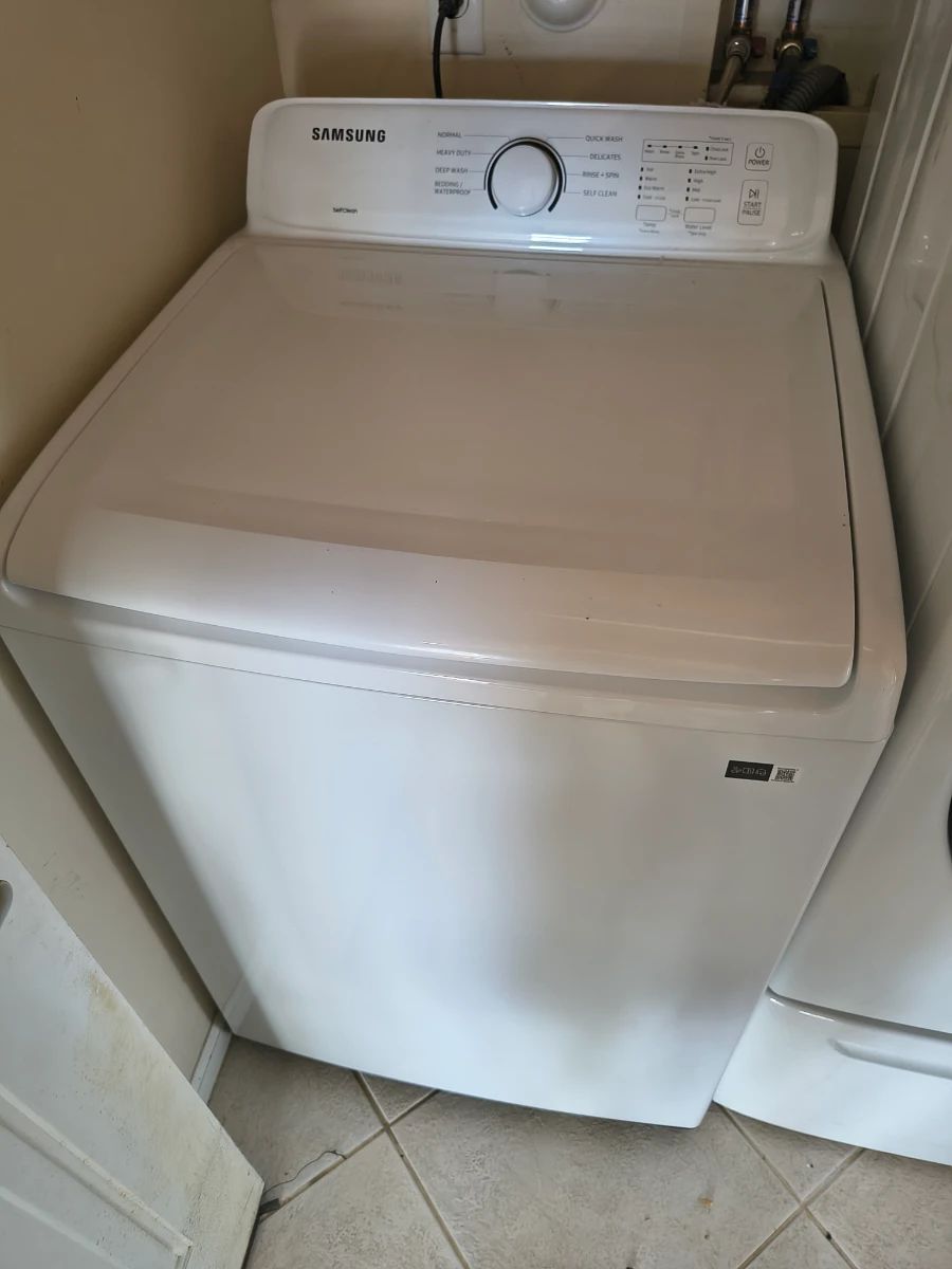 The washer is one Month Old