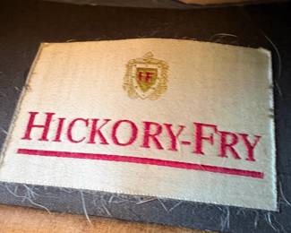 HickoryFry Tufted Leather Club Chair and Ottoman third image