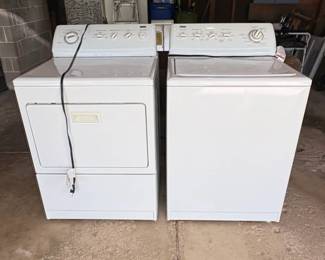 Kenmore Elite Washer and Dryer Set