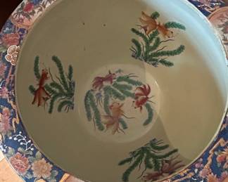 Satsuma Style Porcelain Fish Bowl third image