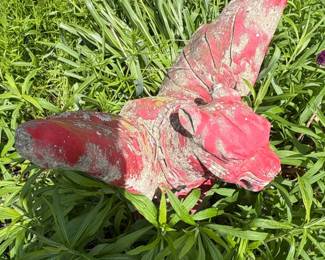Red Winged Gargoyle Statue second image