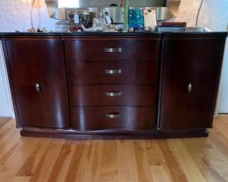 Bernhardt Paris Collection Sideboard with Mirror third image