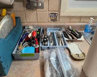 Assorted Kitchen Utensils and Cutlery second image