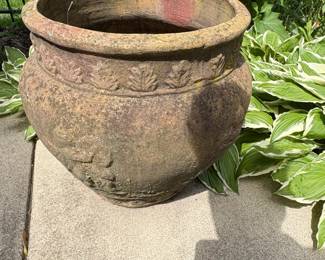 Vintage Terracotta Compton Style Scroll Pot