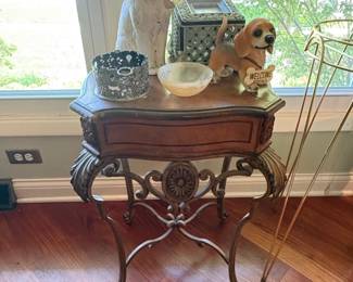French Provincial Style Side Table