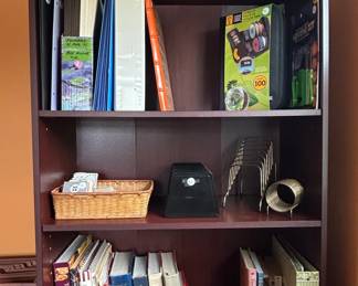 Assorted Books and Office Supplies