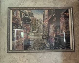 Vadik Suljakov Flower Cart Gicle Print