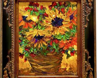 Signed Graydon Foulger “Santa Fe Color" Oil