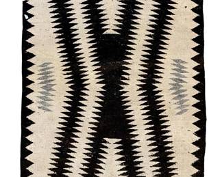 Vintage Hand Woven Navajo Rug