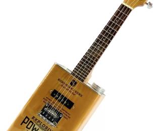 Vintage Bohemian and Sons Oil Can Guitar