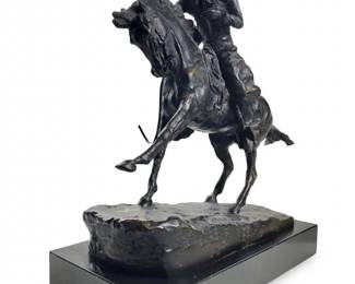 Frederic Remington The Cowboy Desktop Bronze