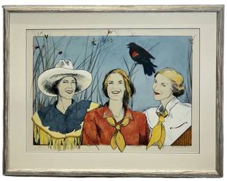 Signed Donna Howell-Sickles Lithograph