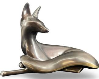“Reclining Fox" Dan Hemann Limited Bronze