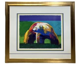 Hand Signed John Nieto “Stronger" Silkscreen