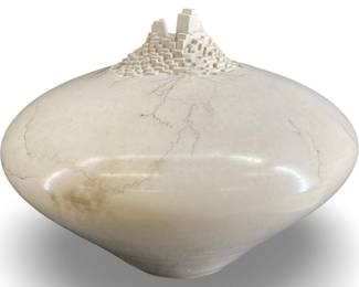 Signed Jeff Margolin Burnished Ceramic Pot
