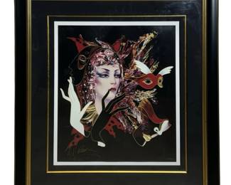 Signed Martiros Manoukin Serigraph