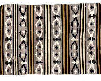Hand Woven Native American Geometric Rug